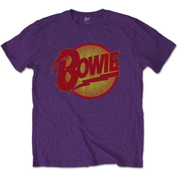 David Bowie | Official T-Shirt | Vintage Diamond Dogs Logo