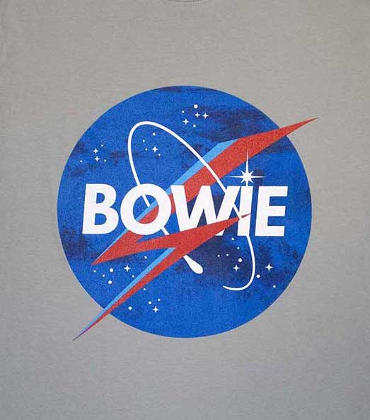 David Bowie | Official Band T-Shirt | Starman Logo