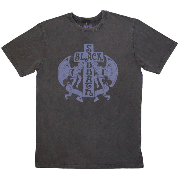 Black Sabbath | Official Stone Wash Band T-Shirt | Angels Stone Wash