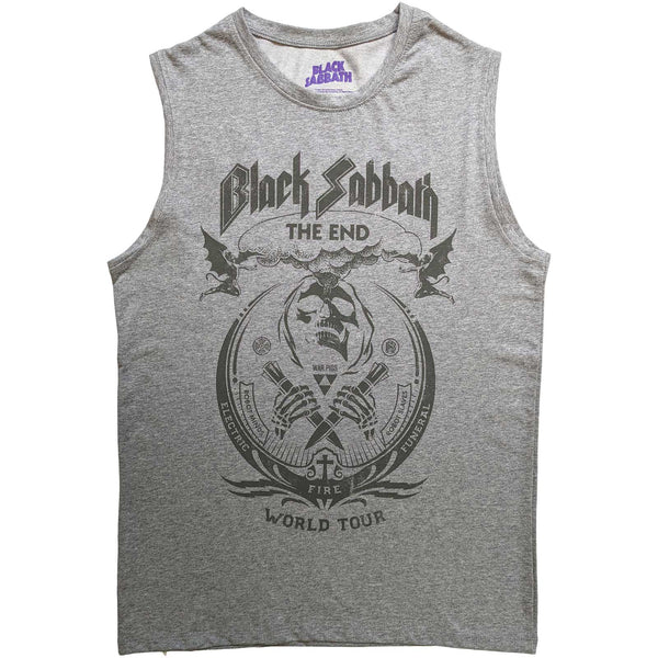 Black Sabbath | Official Band Tank Top | The End Mushroom Cloud