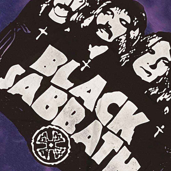 Black Sabbath | Official Band T-Shirt | Band & Logo (Dye-Wash)