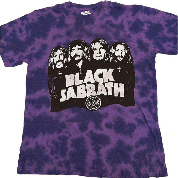 Black Sabbath | Official Band T-Shirt | Band & Logo (Dye-Wash)