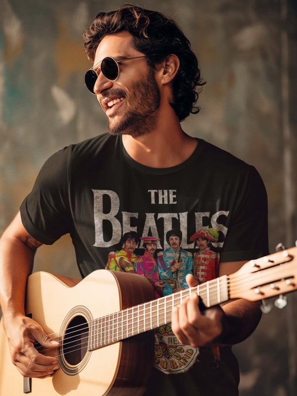 The Beatles | Official Band T-Shirt | Sgt Pepper