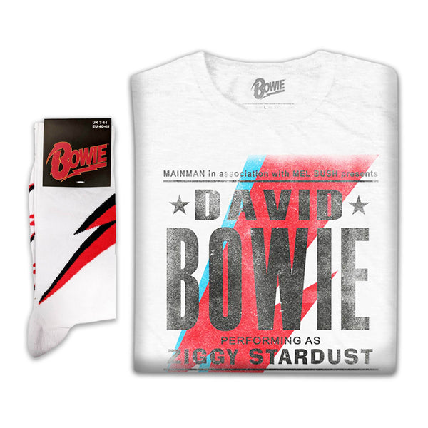 David Bowie | Exclusive Band Gift Set | Hammersmith Odeon Tee & Socks