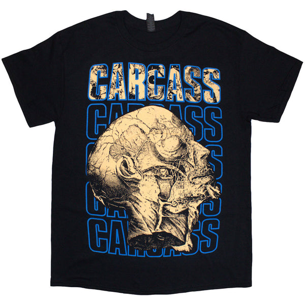 Carcass | Official T-Shirt | Necro Head (Back Print)