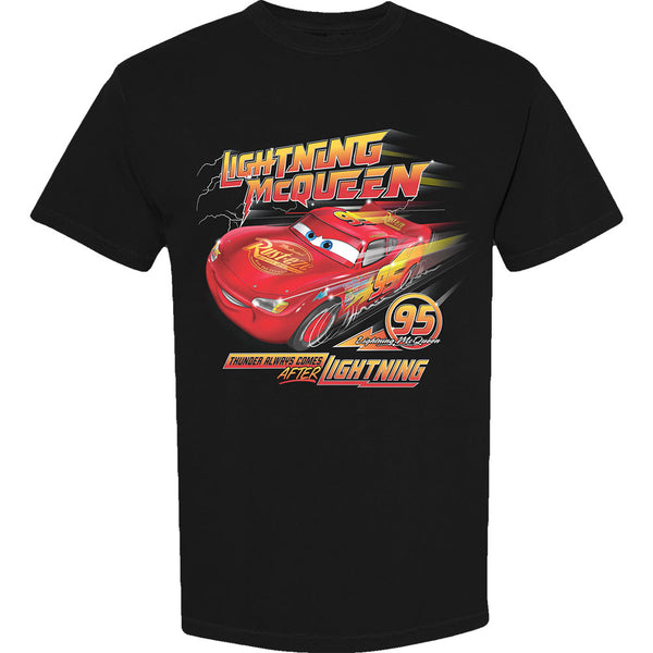 Disney Cars | Official T-Shirt | Cars Thunder Always Comes