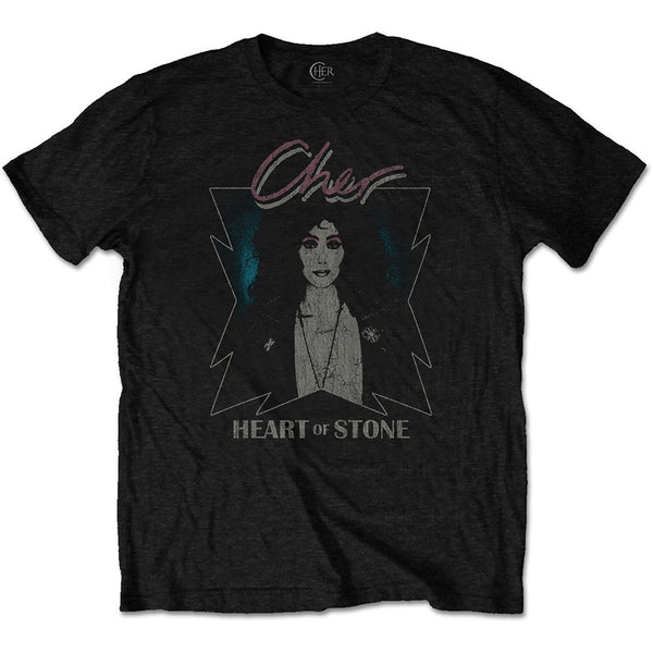 SALE | Cher | Official Band T-Shirt | Heart of Stone