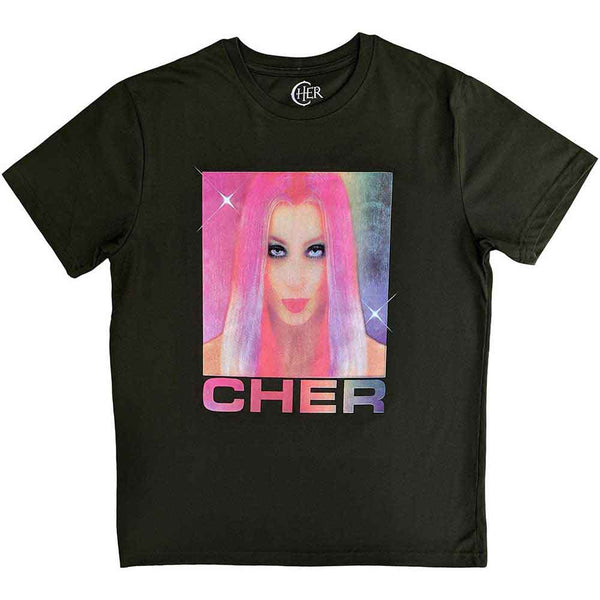Cher | Official Band T-Shirt | Pink Hair