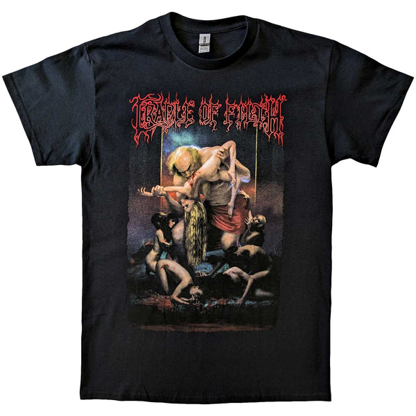 Cradle Of Filth | Official Band T-Shirt | Existance Is Futile Saturn (Back Print)