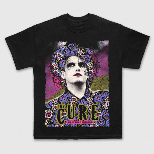 The Cure | Official Band Carbon T-Shirt | Dallas Poster 05.13.23 (Black)