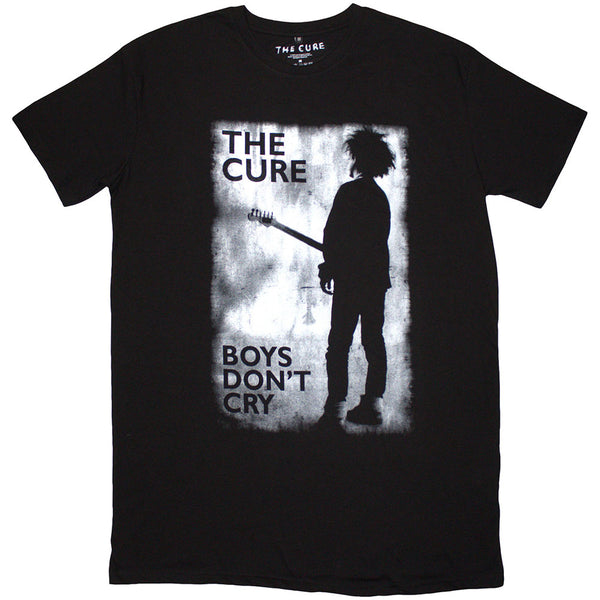 The Cure | Official Ladies T-Shirt Dress | Boys Don't Cry Black & White