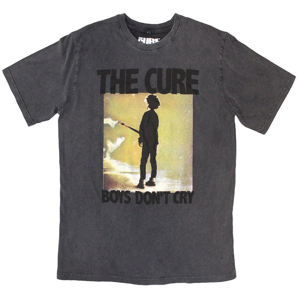 The Cure | Official Stone Wash T-Shirt | Boys Don't Cry Box