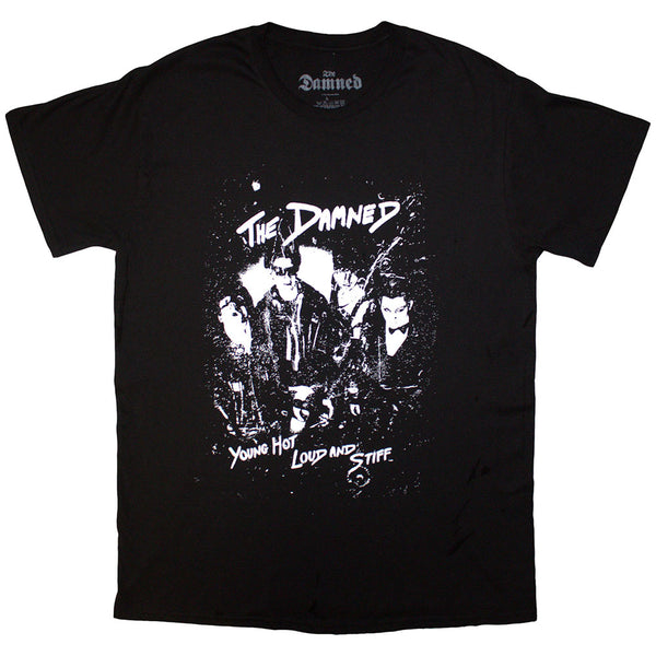 The Damned | Official Band  T-Shirt | Young Hot Loud & Stiff