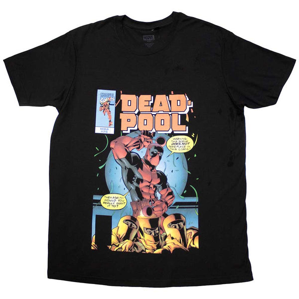 Marvel Comics | Official Movie T-Shirt | Deadpool Bubble Text