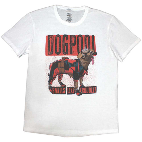 Marvel Comics | Official Band T-Shirt | Deadpool Dogpool Smells Like Trouble