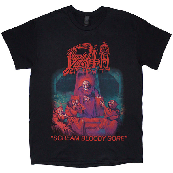 Death | Official T-Shirt | Scream Bloody Gore (Back Print)