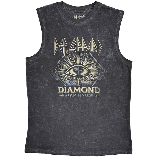Def Leppard | Official Tank T-Shirt | Diamond Star Halos