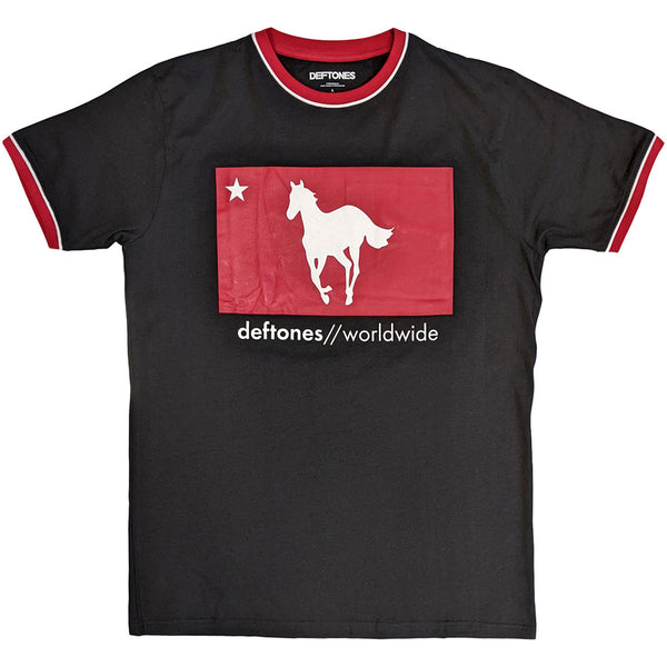 Deftones | Official Ringer T-Shirt | Star & Pony