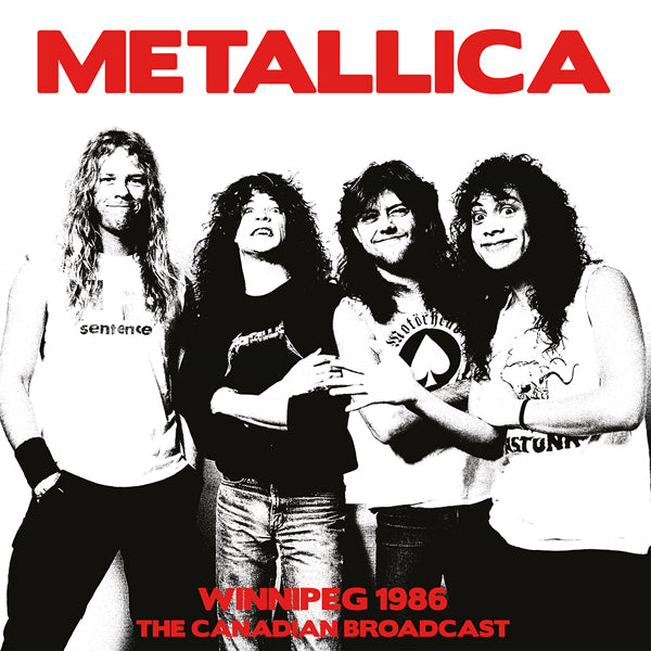 Metallica - Winnipeg 1986 (Red Vinyl)