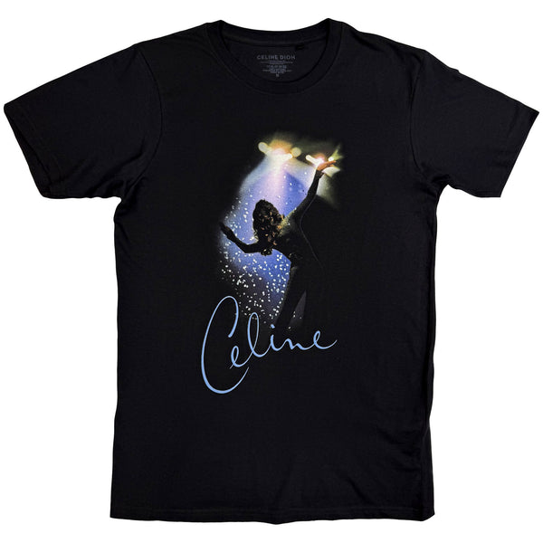 Celine Dion | Official Artist T-Shirt | Spotlight (Black)