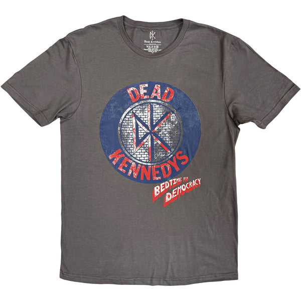 Dead Kennedys | Official Band T-Shirt | Bedtime For Democracy (Grey)