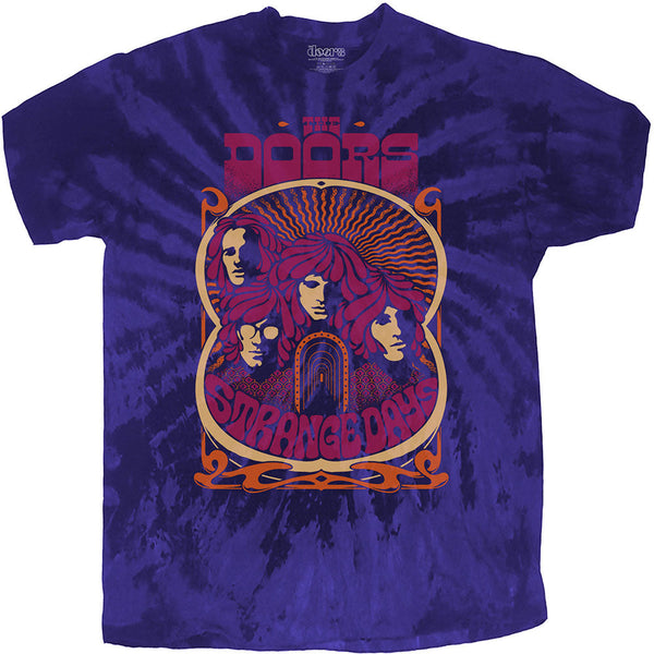 SALE The Doors | Official Band T-shirt | Strange Days (Dip-Dye)