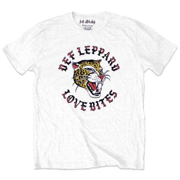 Def Leppard | Official T-Shirt | Love Bites Circle