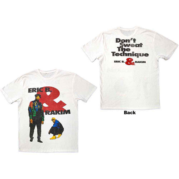 Eric B. & Rakim | Official Band T-Shirt | Don't Sweat (Back Print)