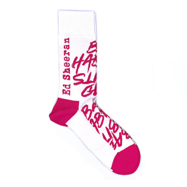 Ed Sheeran Exclusive Gift Set | Socks and Mug | Official Merch featuring Bad Habits Repeat design motif.