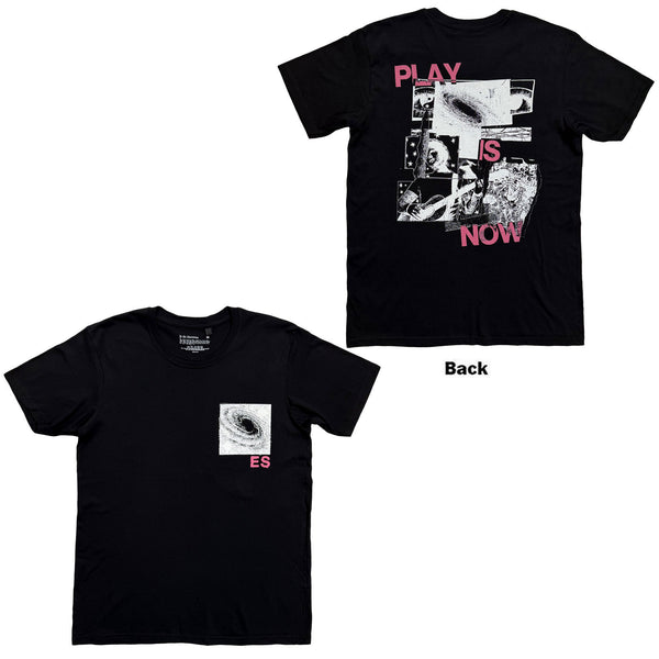 Ed Sheeran | Official Band T-Shirt | Play is Now (Black) (Back Print)