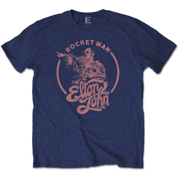 SALE | Elton John | Official Band T-Shirt | Rocketman Circle Point