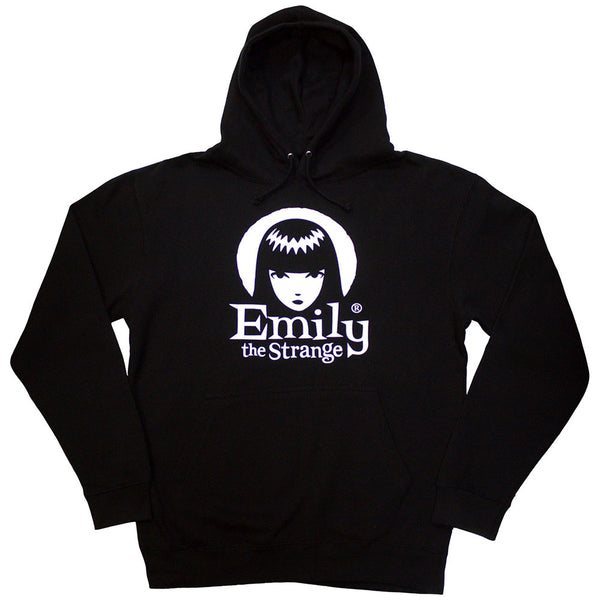 Emily The Strange | Official Band Pullover Hoodie | Halo Logo