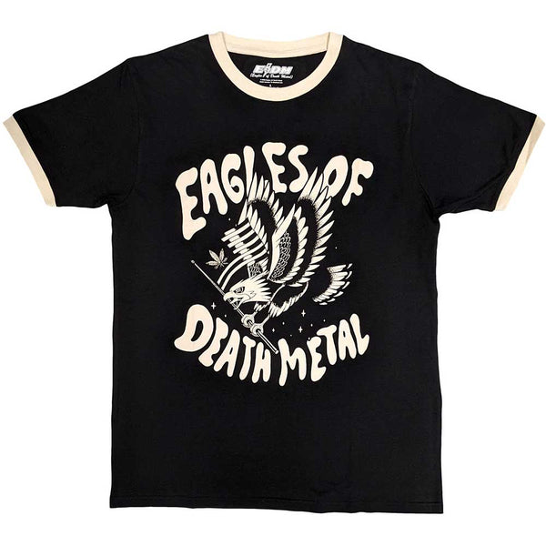 Eagles of Death Metal | Official Band Ringer T-Shirt | Eagle Ringer