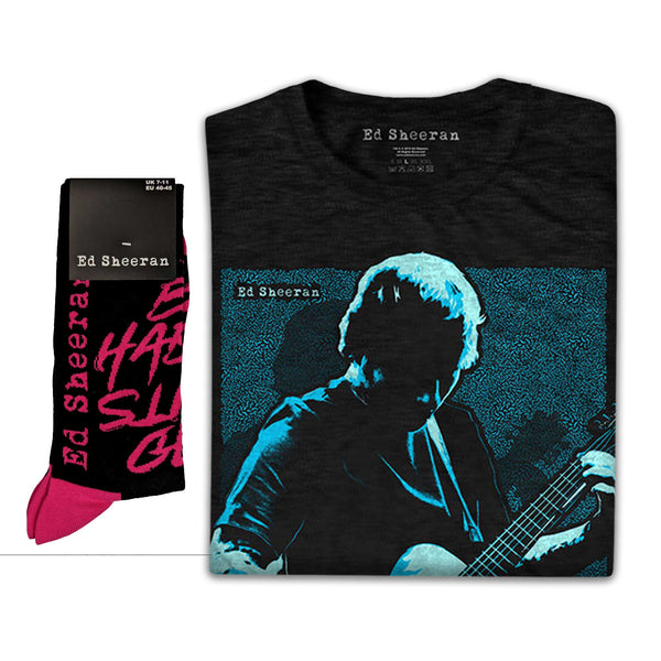 Ed Sheeran | Exclusive Band Gift Set | Chords Tee & Socks