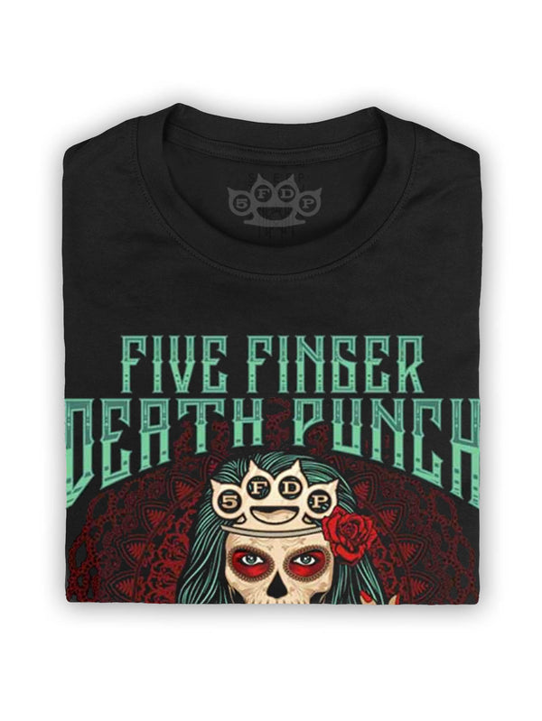 Five Finger Death Punch | Official Band T-Shirt | Lady Muerta