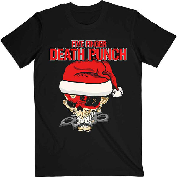 Five Finger Death Punch | Official Band T-Shirt | Santa Knucklehead