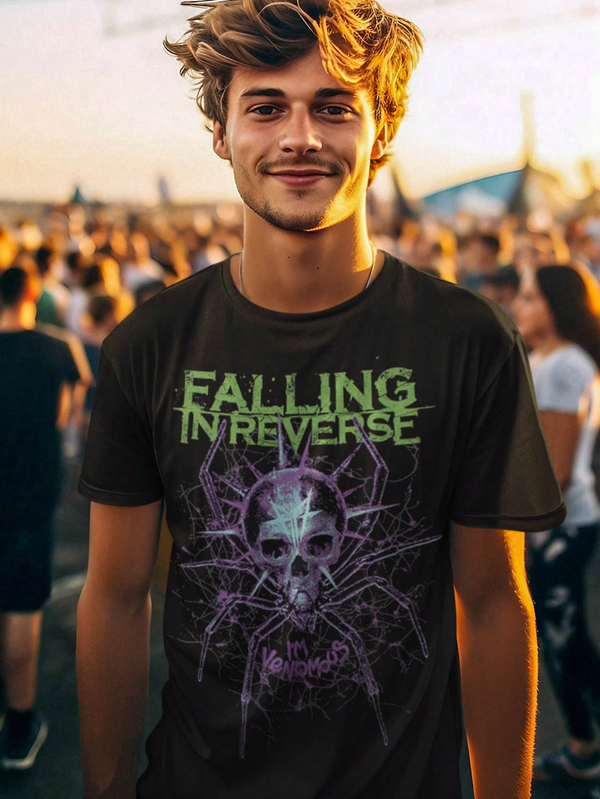 Falling In Reverse | Official Band T-Shirt | Spider