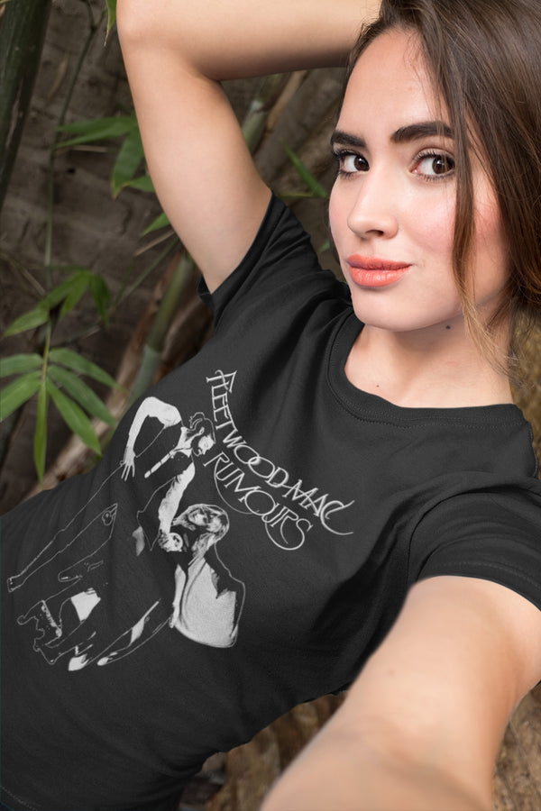 Fleetwood Mac | Official Ladies T-shirt | Rumours (black)