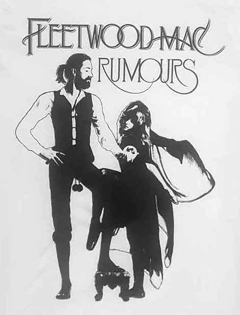 Fleetwood Mac | Official Ladies T-shirt | Rumours
