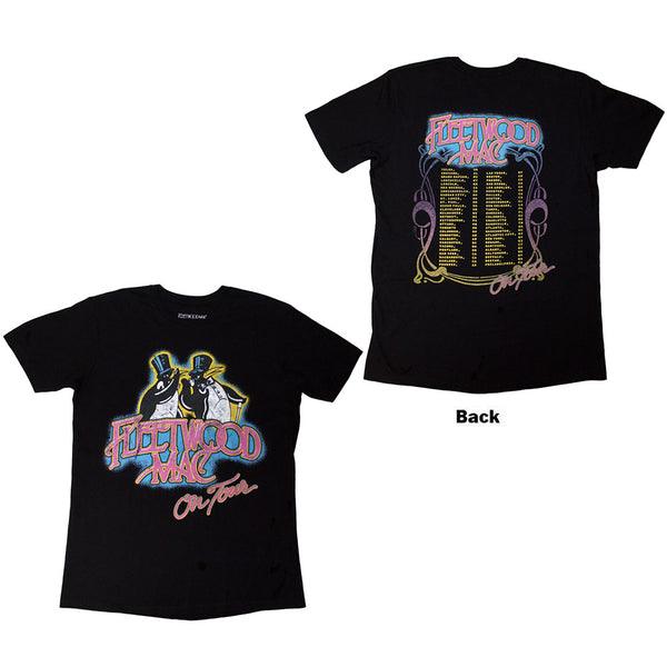 Fleetwood Mac | Official T-Shirt | On Tour (Back Print)