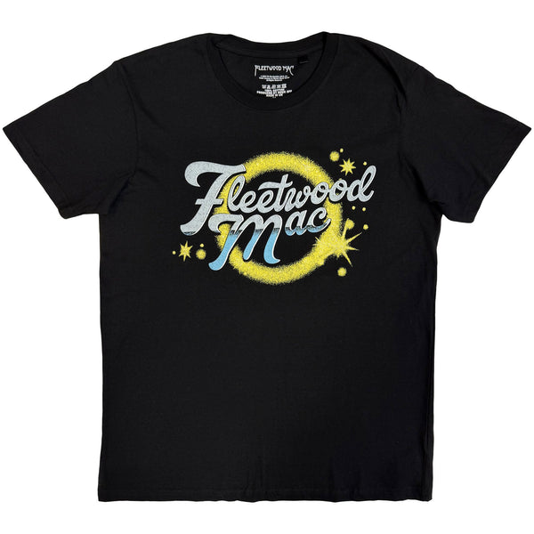 Fleetwood Mac | Official Band T-Shirt | Circle Logo (Black)