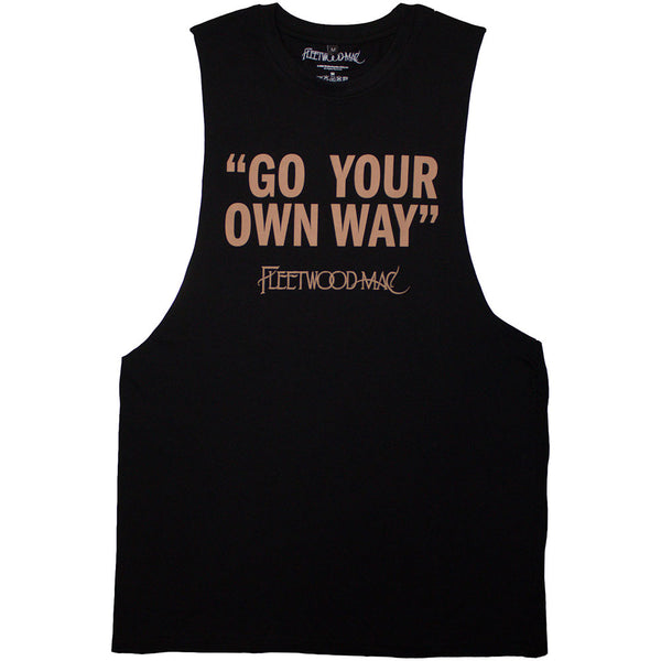Fleetwood Mac | Official Band Vest T-Shirt | Go Your Own Way