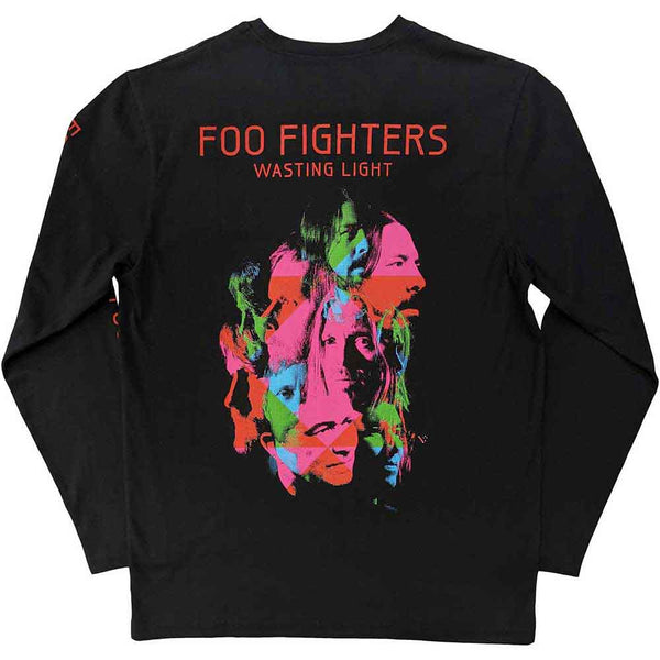 Foo Fighters | Official Band Long Sleeve T-Shirt | Wasting Light (Back & Sleeve Print)