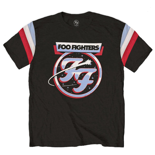 Foo Fighters | Official Band Ringer T-Shirt | Comet Tricolour