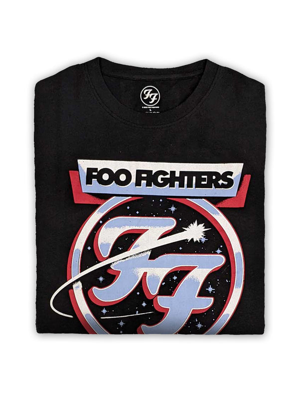 Foo Fighters | Official Band Ringer T-Shirt | Comet Tricolour
