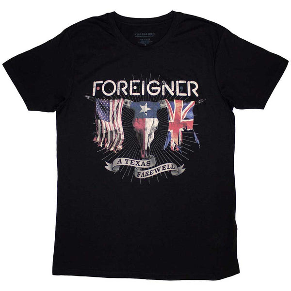 Foreigner | Official Band T-Shirt | Texas Farewell