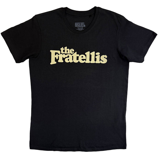 The Fratellis | Official Band T-Shirt | Classic Logo (Black)