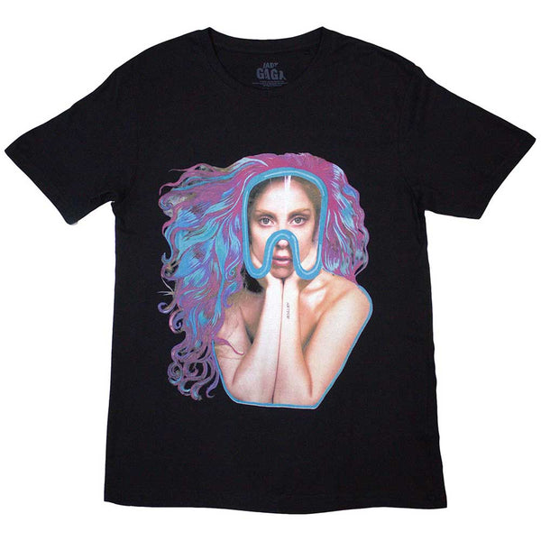 Lady Gaga | Official Band T-Shirt | Artpop Goggles (Back Print)