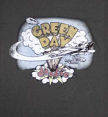 Green Day | Official Band T-shirt | Dookie Vintage