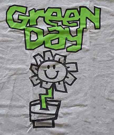 Green Day | Official Band T-shirt | Flower Pot